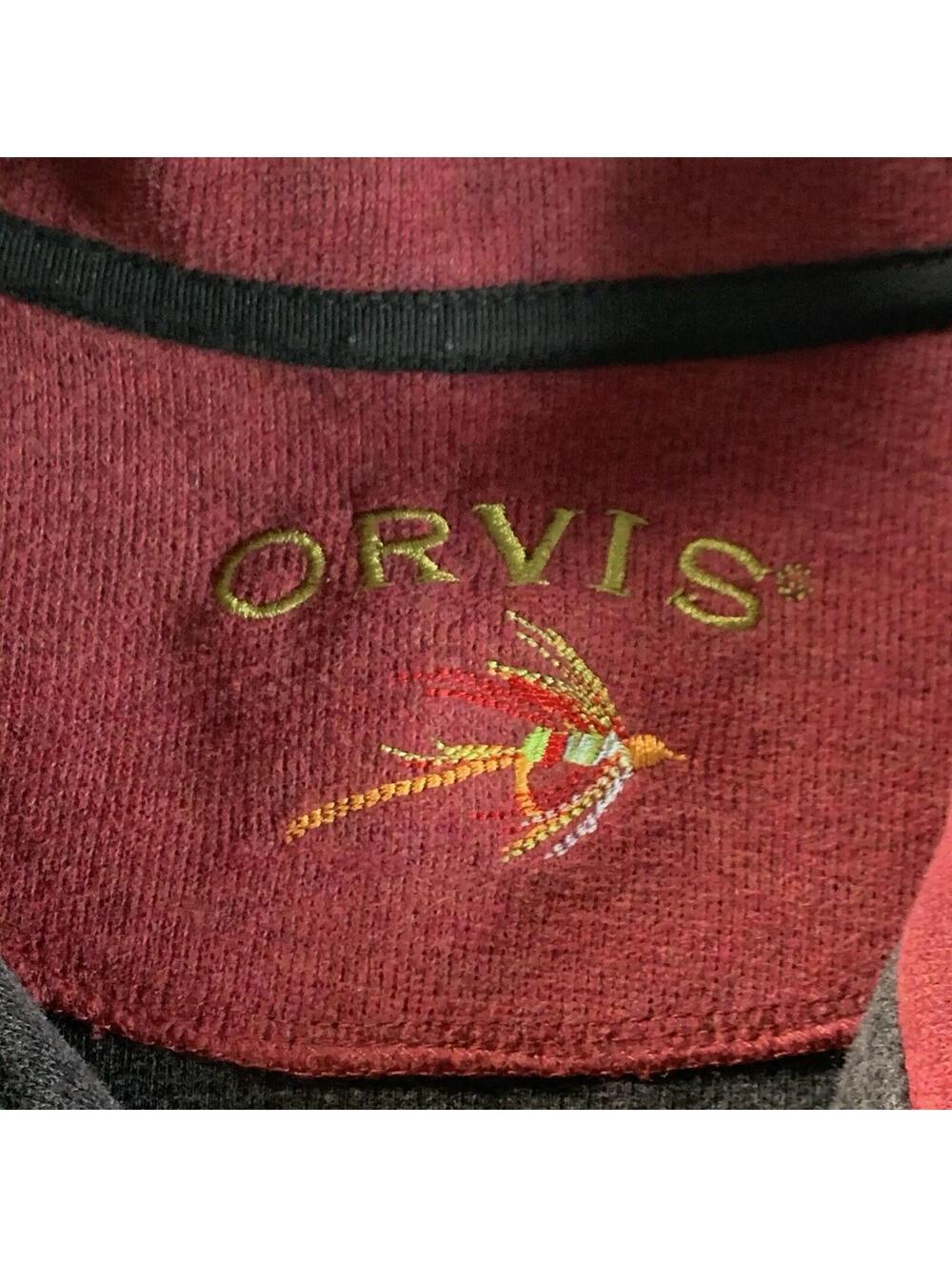 Orvis Mens XL Charcoal Gray Sweater Pullover Sweatshirt - Picture 5 of 8